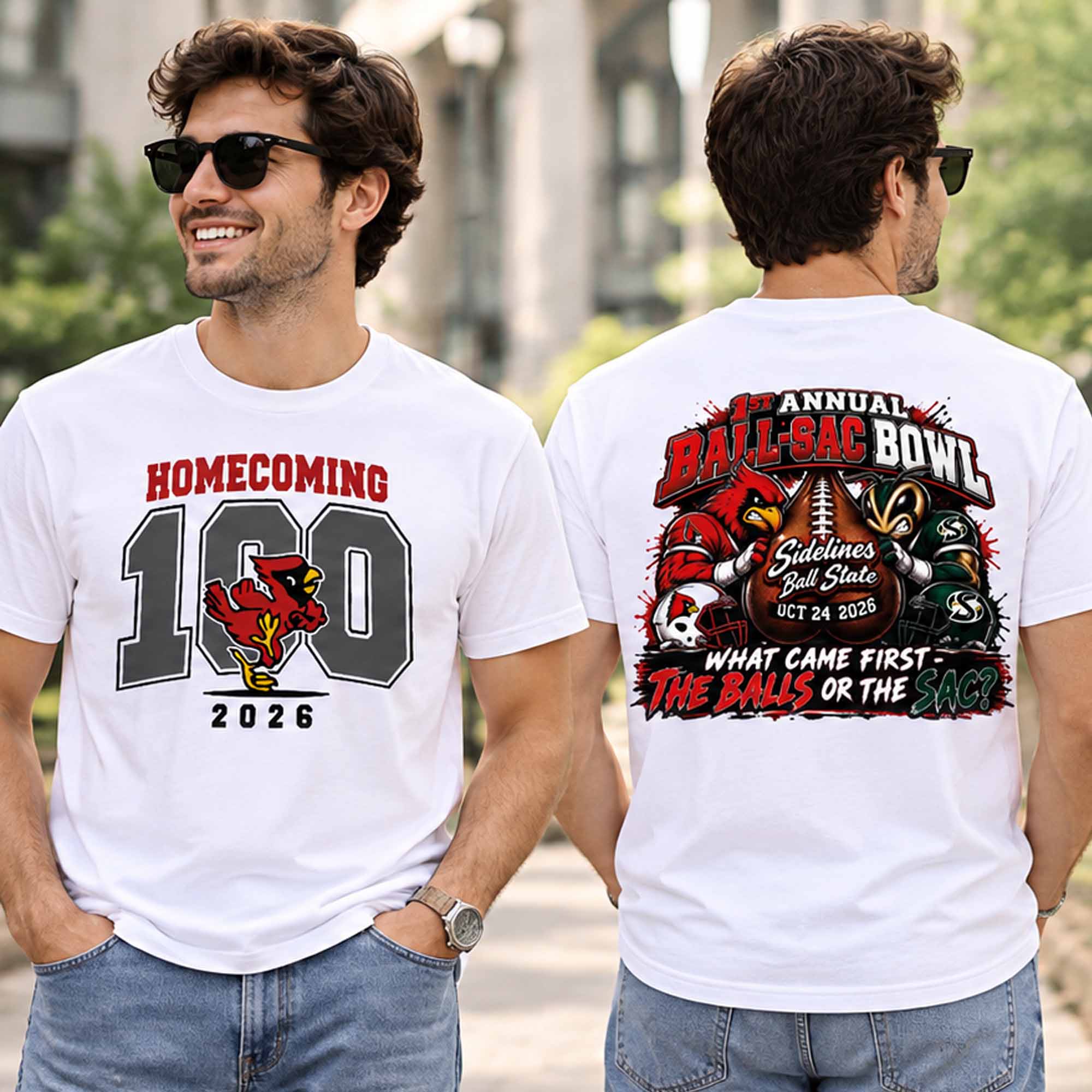 1st Annual Ball Sac Bowl Homecoming 100 2026 Shirt 2 1st Annual Ball Sac Bowl Homecoming 100 2026 Shirt
