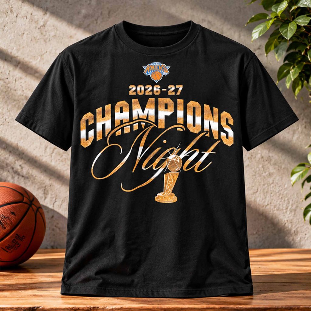 2026 2027 Knicks Champions Ring Night Shirt