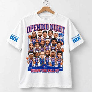 2026 27 Opening Night Throw The Ball Up Shirt