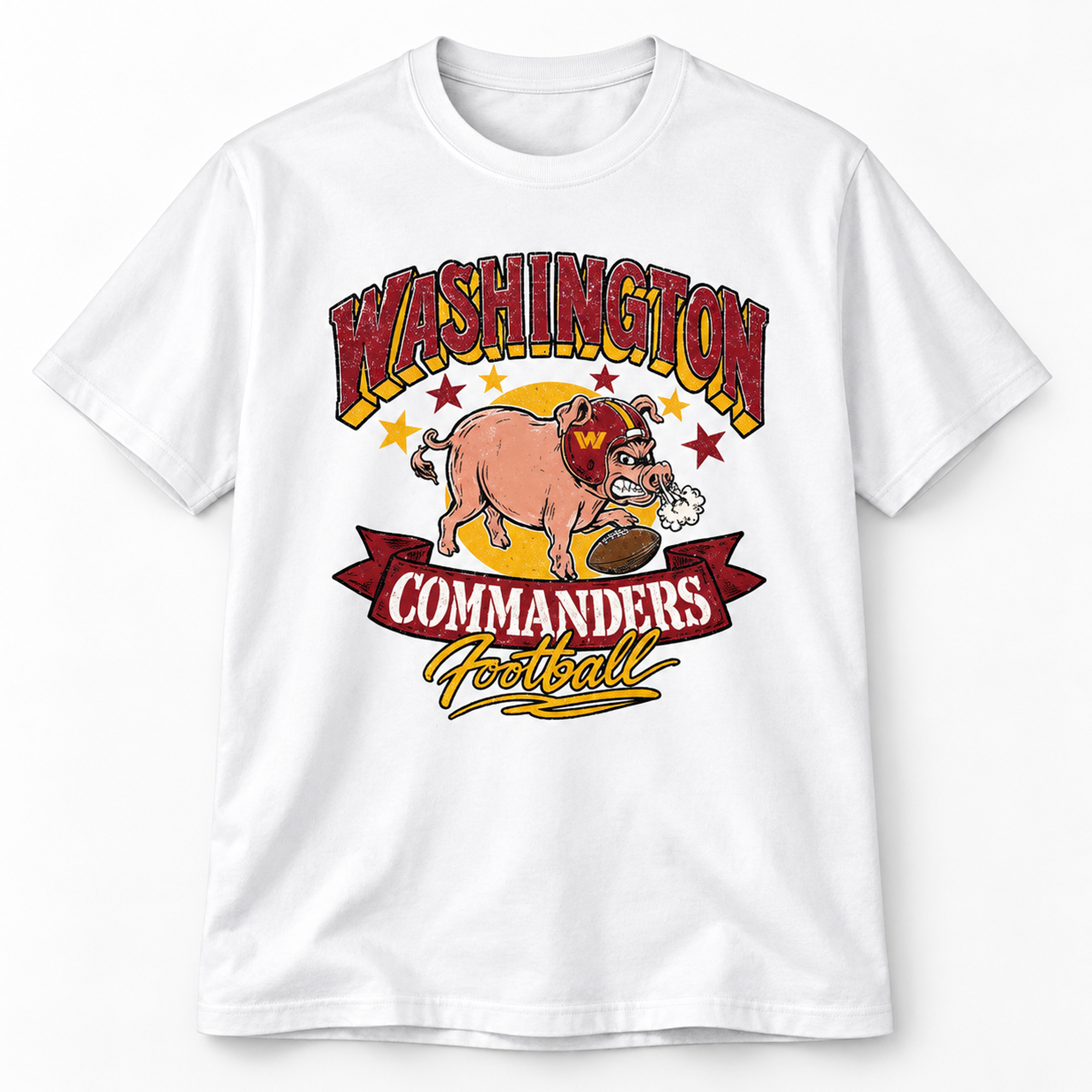Angry Pig Washington Commanders Shirt 1 Angry Pig Washington Commanders Shirt