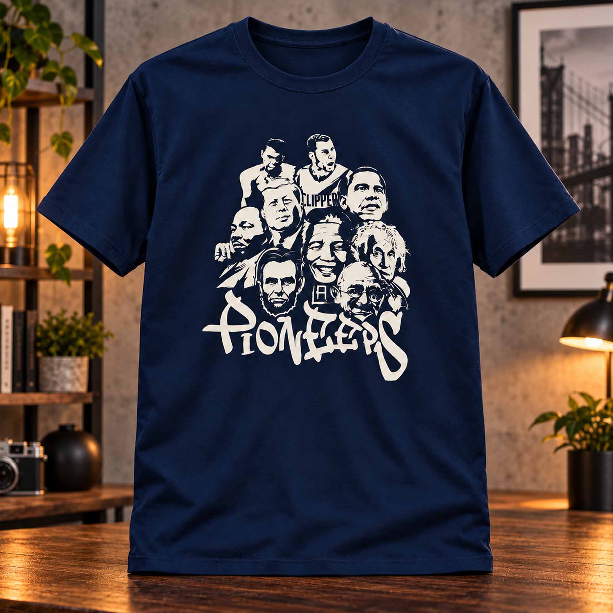 Blake Griffin LA Clippers Pioneers Shirt 2 Blake Griffin LA Clippers Pioneers Shirt 1