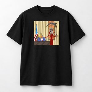 Trump And Grim Reaper Susan Dell Shirt