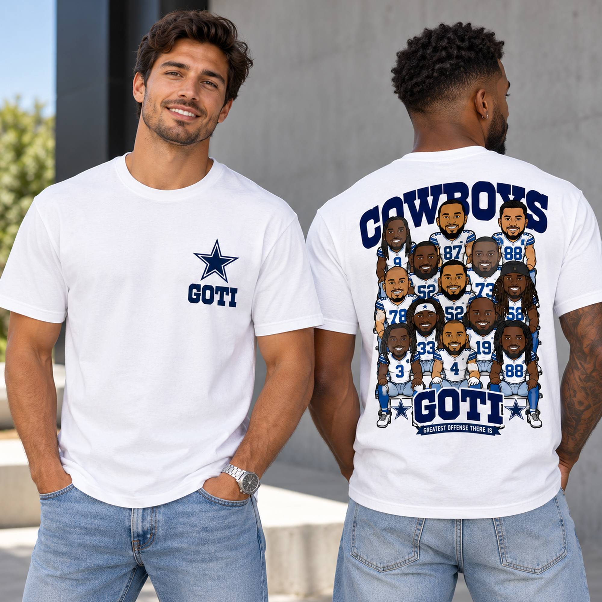 Dallas Cowboys Goti Greatest Offense There Is Shirt 2 Dallas Cowboys Goti Greatest Offense There Is Shirt 1
