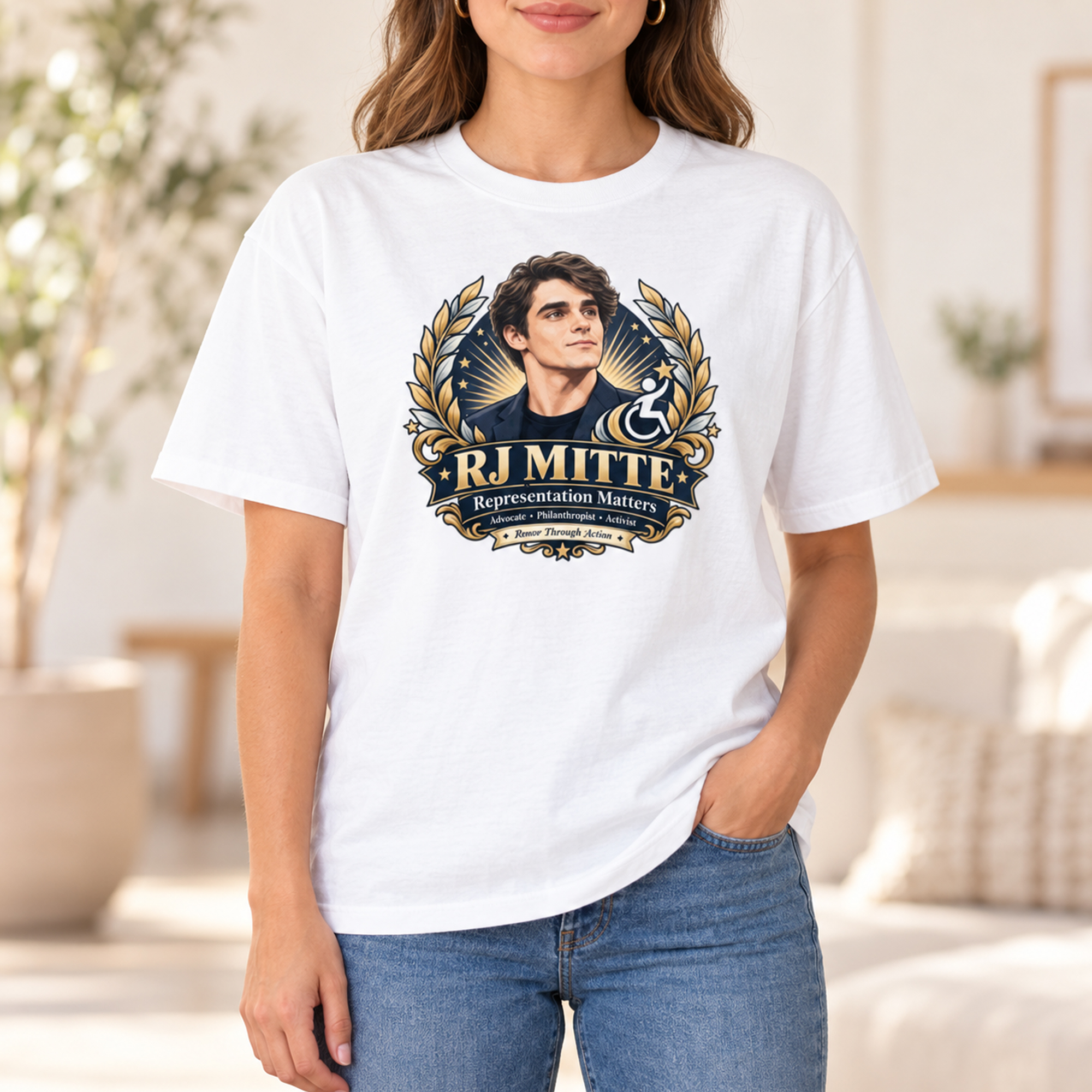 Rj Mitte Representation Matters Honor Through Action Shirt 2 Rj Mitte Representation Matters Honor Through Action Shirt 1