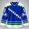 Seahawks Classic Retro Hockey Jersey