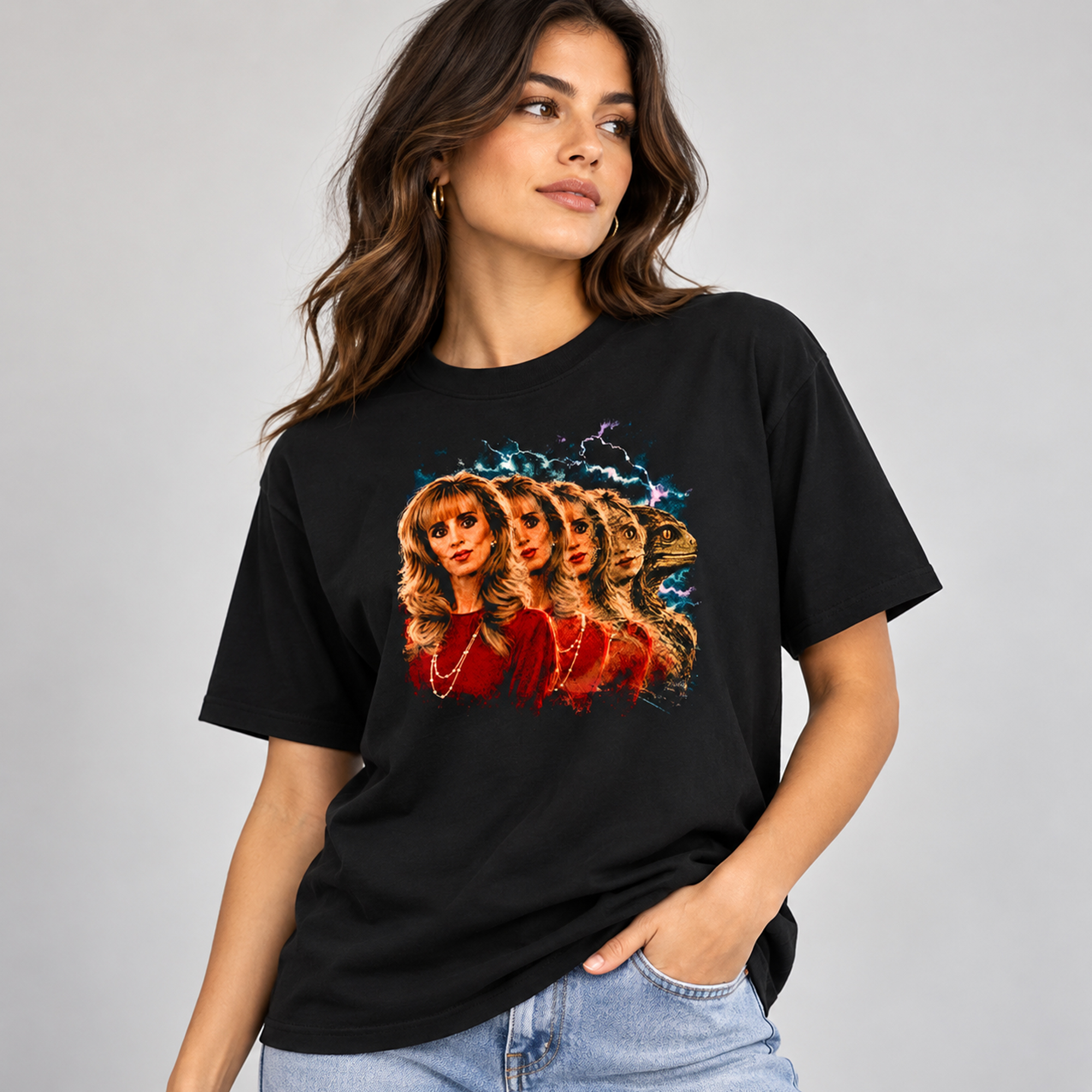 Susan Dell Lizard White House Shirt 2 Susan Dell Lizard White House Shirt 1
