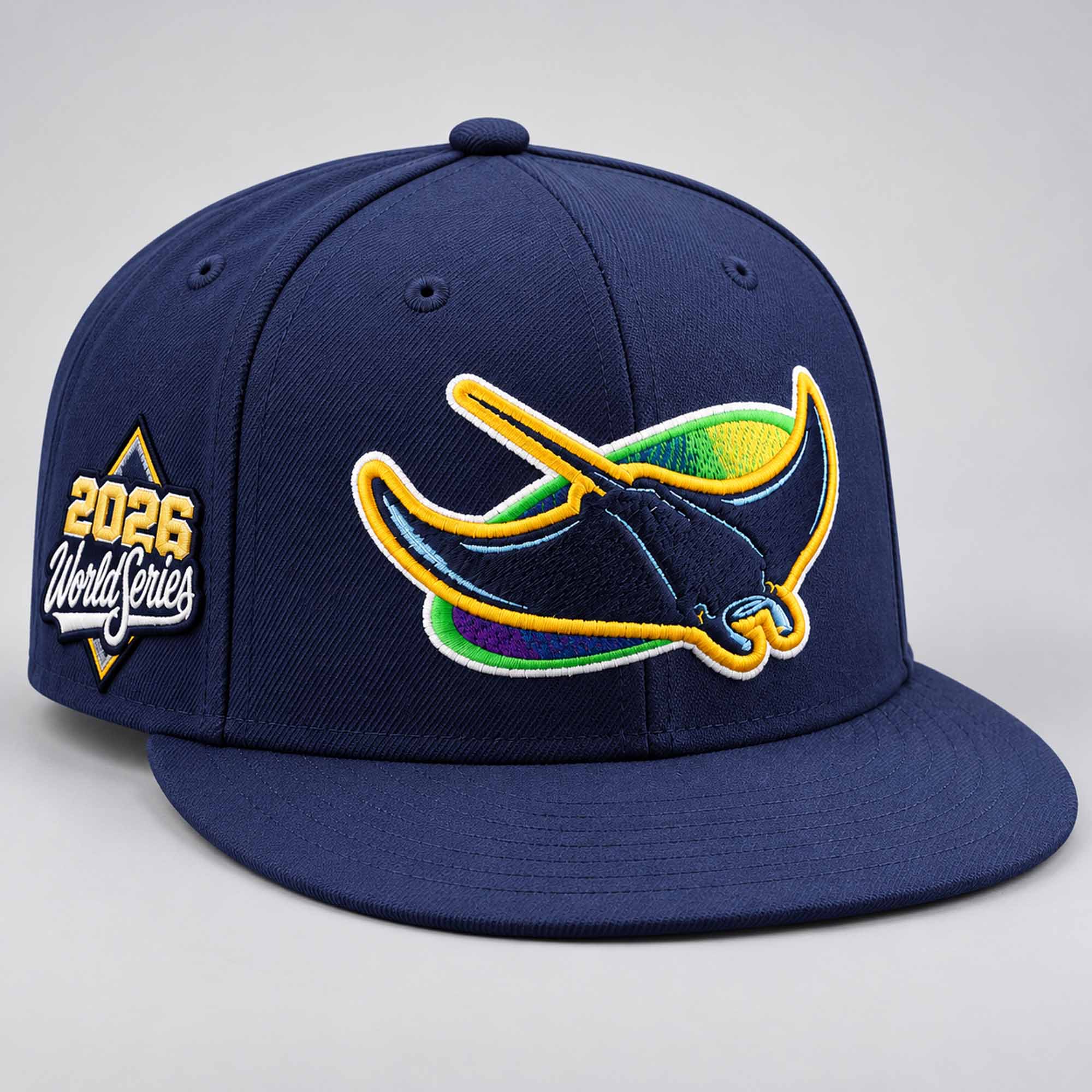 TB Rays World Series 2026 Retro Hat 2 TB Rays World Series 2026 Retro Hat 1