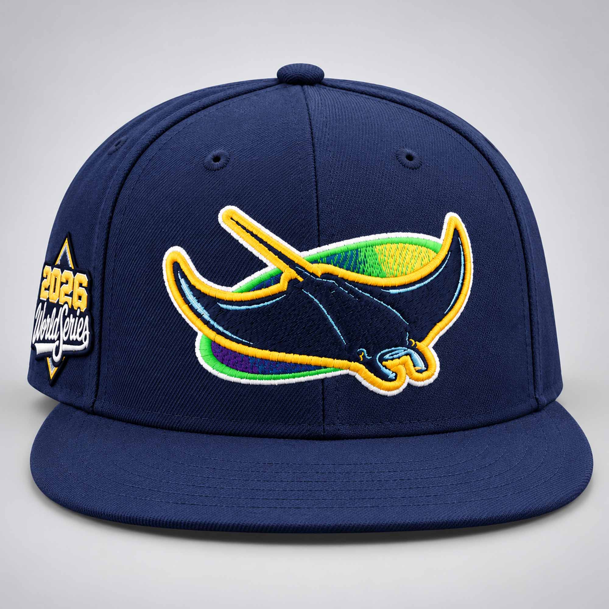 TB Rays World Series 2026 Retro Hat 3 TB Rays World Series 2026 Retro Hat 2