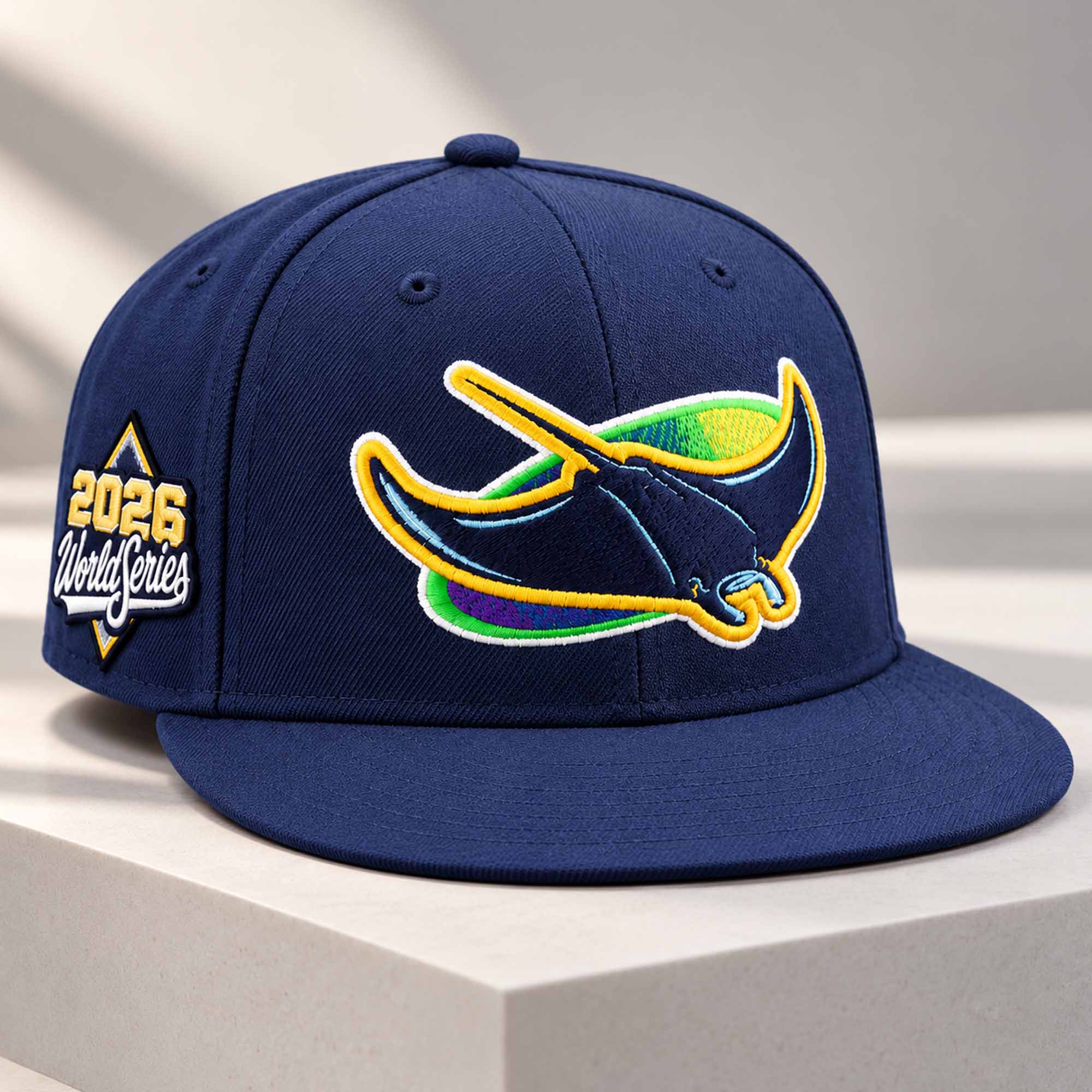 TB Rays World Series 2026 Retro Hat 1 TB Rays World Series 2026 Retro Hat
