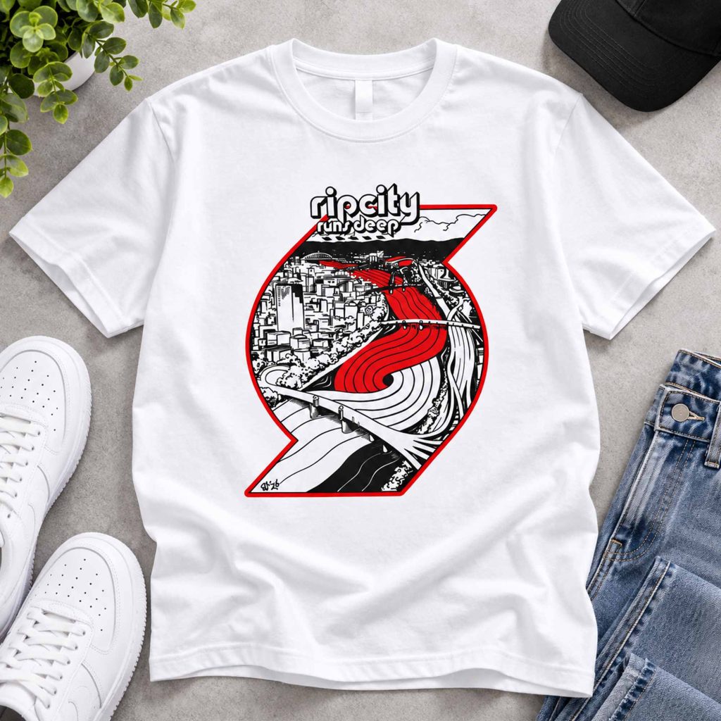 Trail Blazers Opening Night Shirt 1 Trail Blazers Opening Night Shirt 1