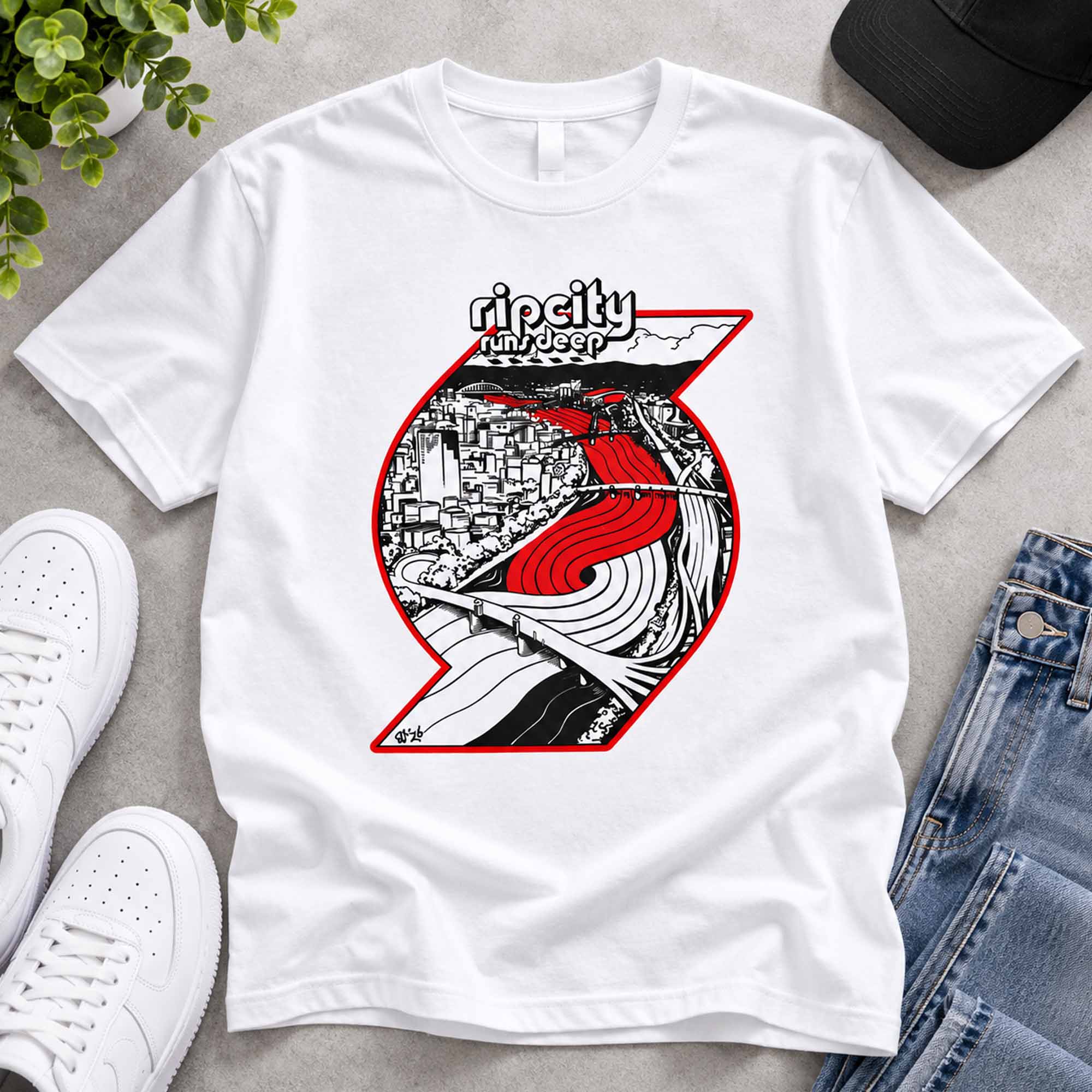 Trail Blazers Opening Night Shirt 3 Trail Blazers Opening Night Shirt 1