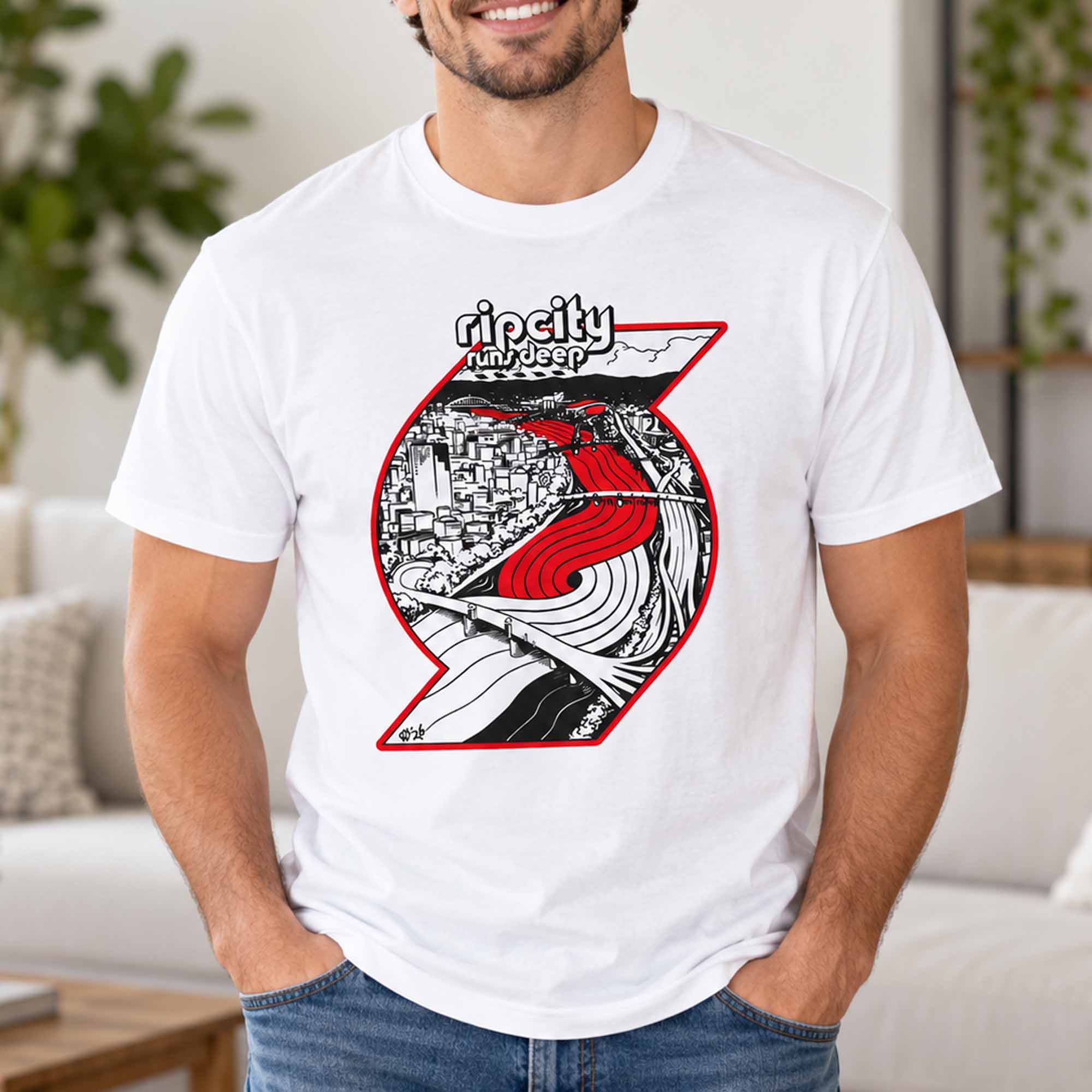 Trail Blazers Opening Night Shirt 2 Trail Blazers Opening Night Shirt