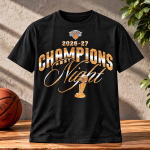 2026 2027 Knicks Champions Ring Night Shirt