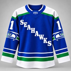 Seahawks Classic Retro Hockey Jersey