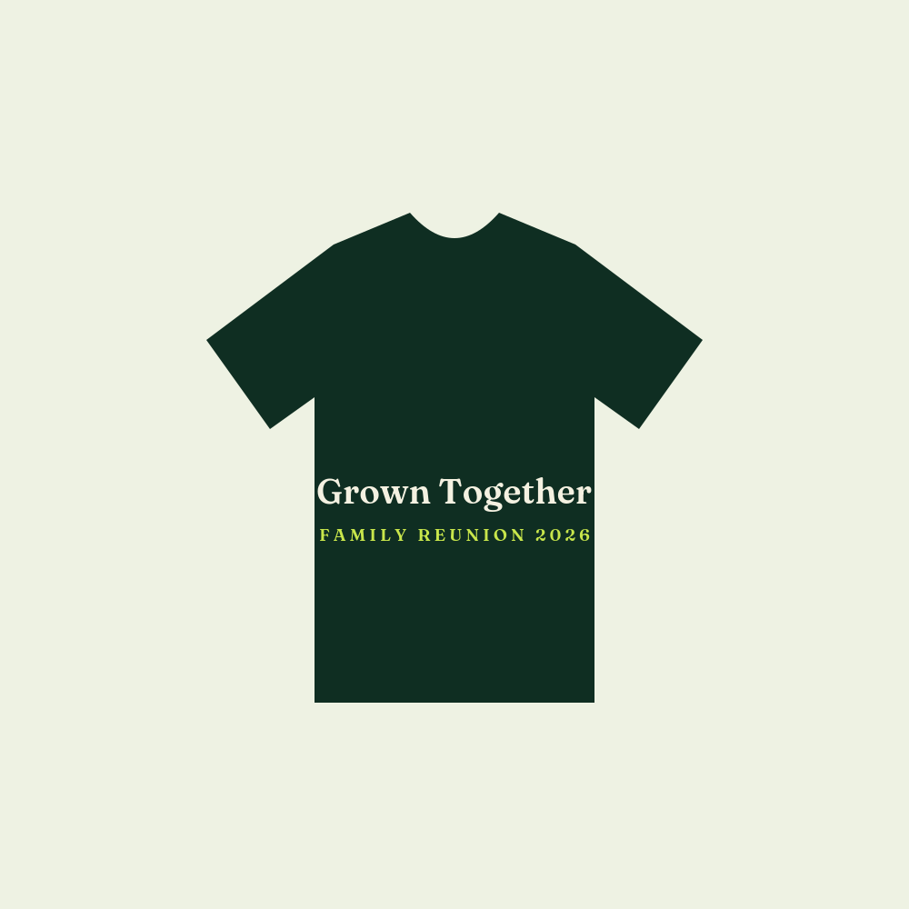 SAMPLE Grown Together Family Reunion Tee 1 SAMPLE product image SAMPLE TEE