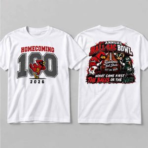 1st Annual Ball Sac Bowl Homecoming 100 2026 Shirt 1